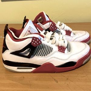 Nike Air Jordan IV red white black